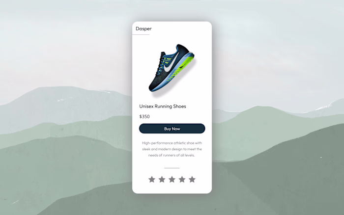 Responsive E-commerce page