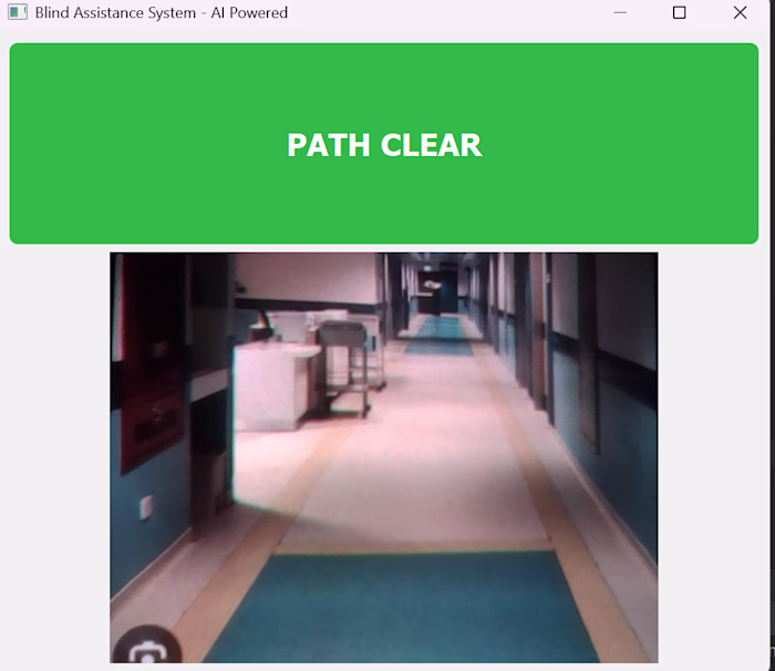 Real-Time Blind Obstacle Detector