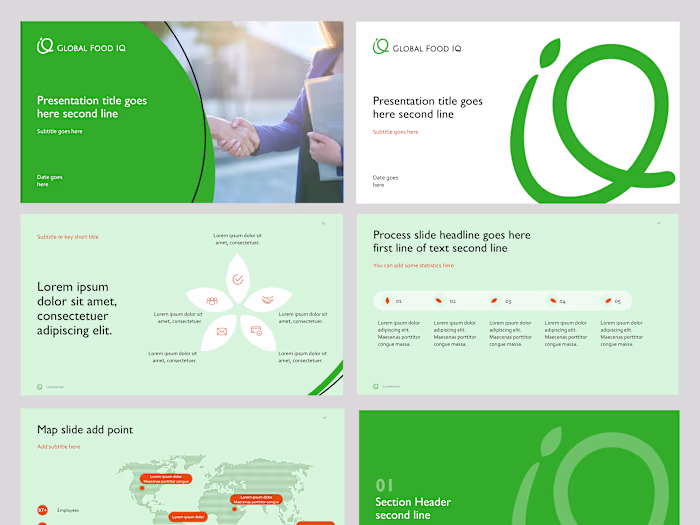 Global Food - PowerPoint Template