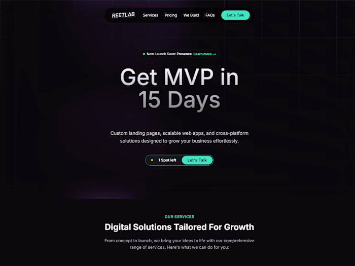 ReetLab Homepage