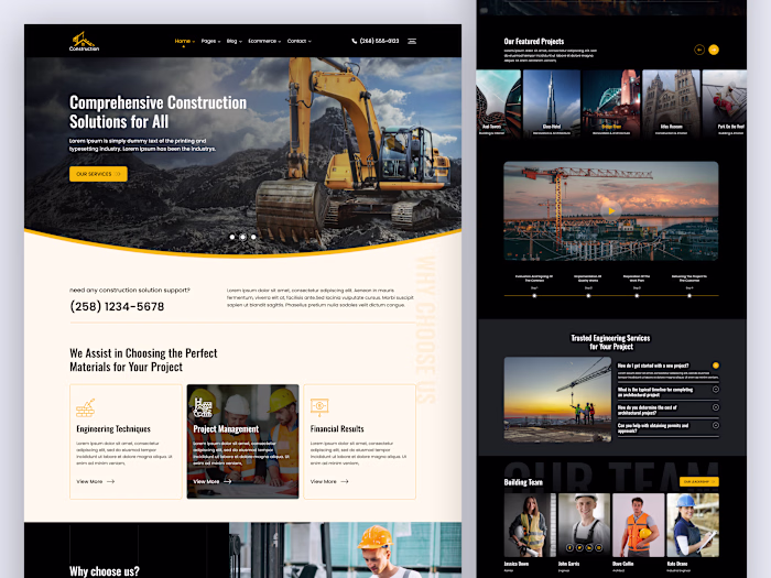Construction Website