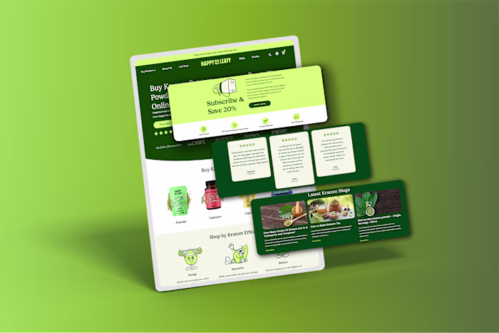 Built on WordPress, this e-commerce