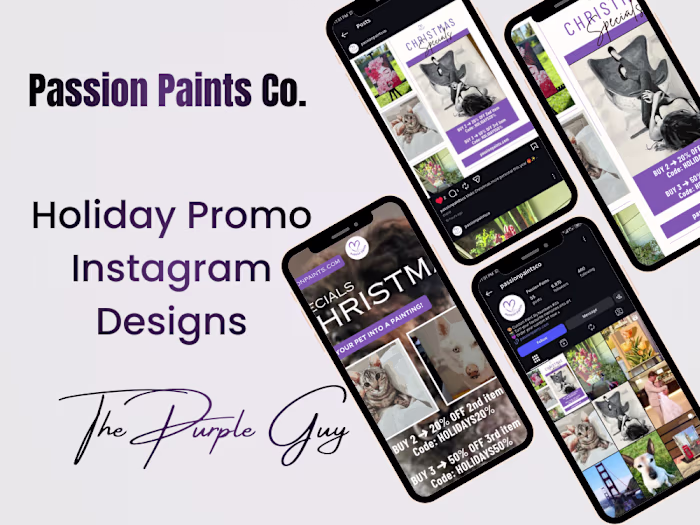 Holiday Promo Instagram Designs Passion
