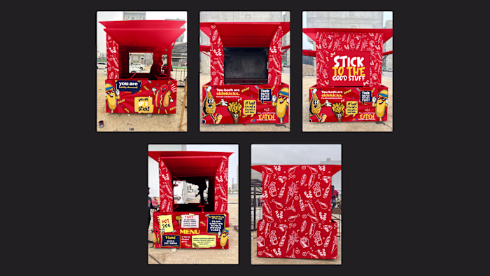 Food cart designed for Oh