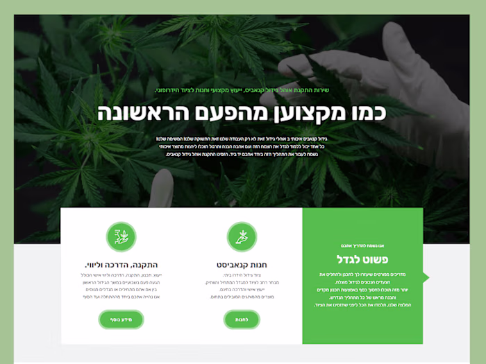 A Guide For Growing Quality Cannabis - Landing Page