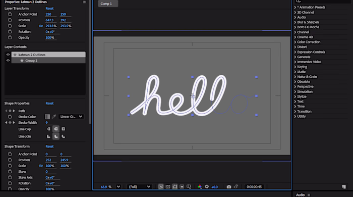 Splash Animation