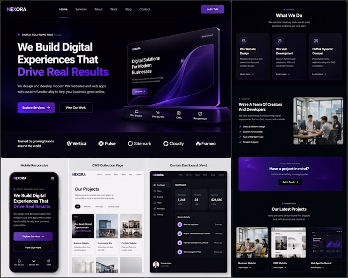 Transform Your Business with Custom Wix Websites Using Velo