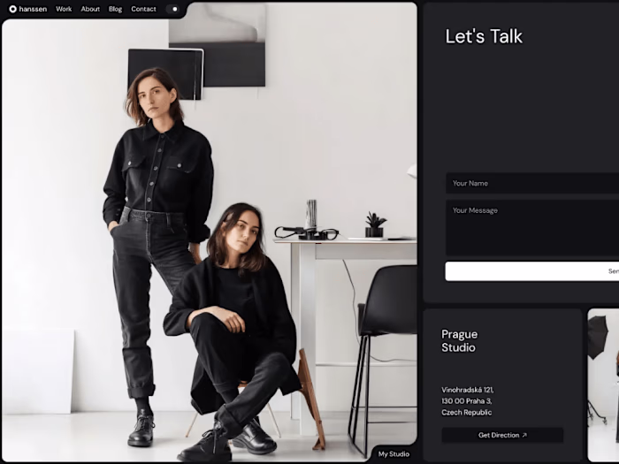 Modern SaaS Website & Dashboard