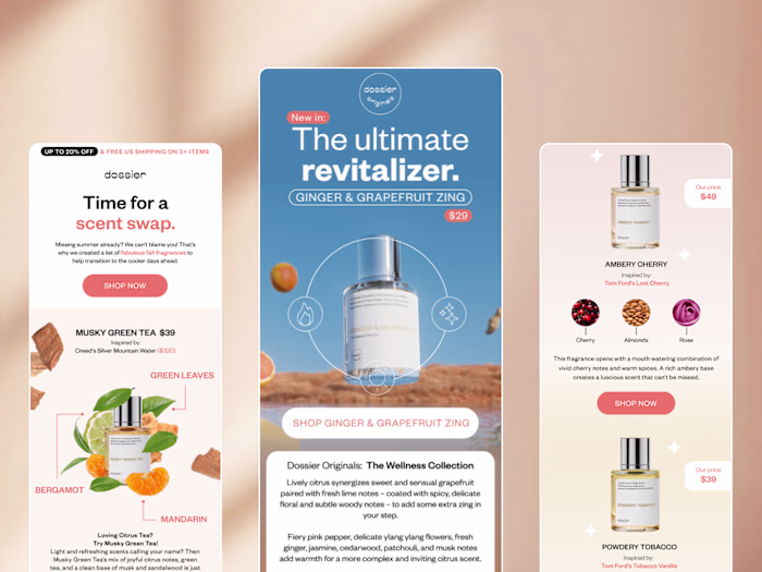 Email Marketing Design Dossier