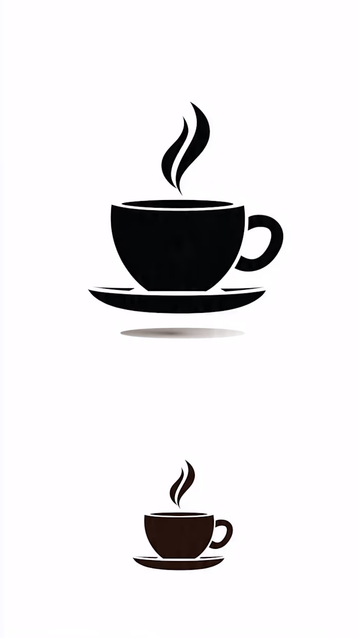 Minimal Coffee Shop Logo Concept.
Clean,
