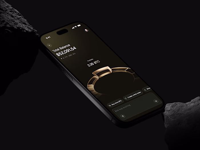 Leap: Crypto Trading App Design