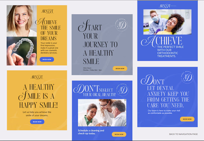 Social media templates