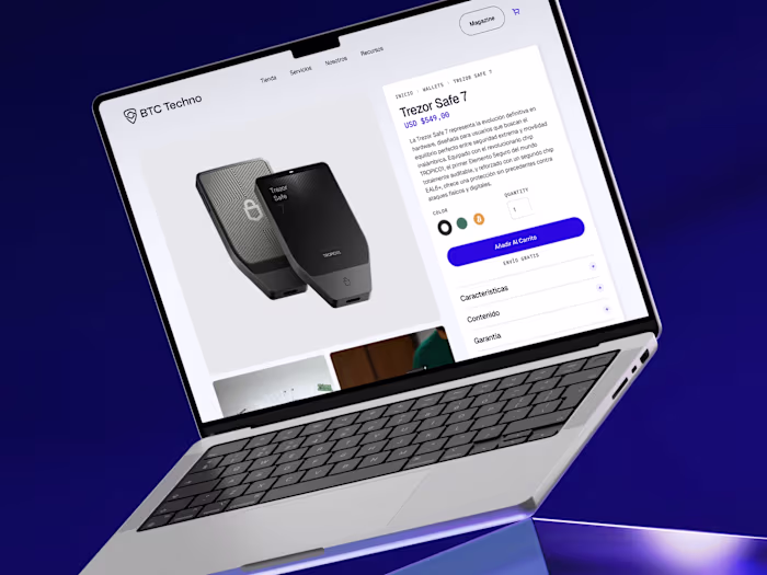 BTC Techno — Web3 Security Branding & E-Commerce