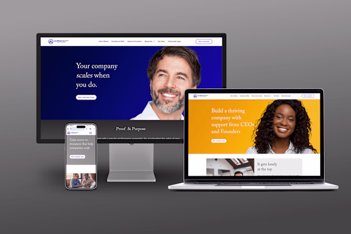 Alpha Equity Builder | Website Design and Development