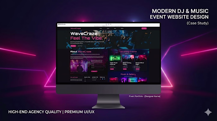 Modern DJ & Music Event