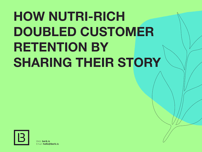 Nutri-Rich's E-Commerce Triumph: BERK Success