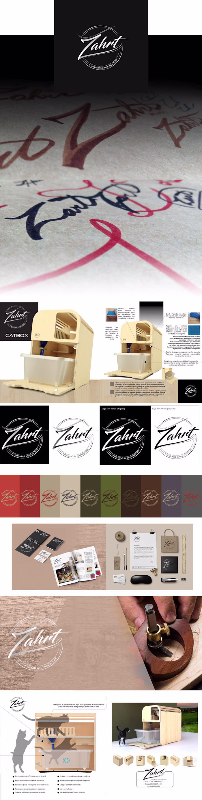 Zhart woodcraft - Product, Brand and Catalog design