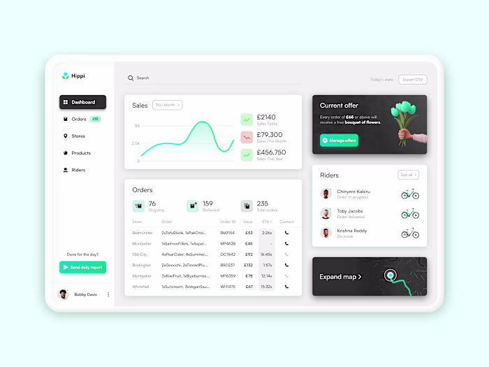 Hippi: Web App