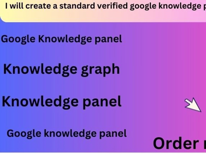 I WILL CREATE OR EDIT GOOGLE KNOWLEDGE PANEL