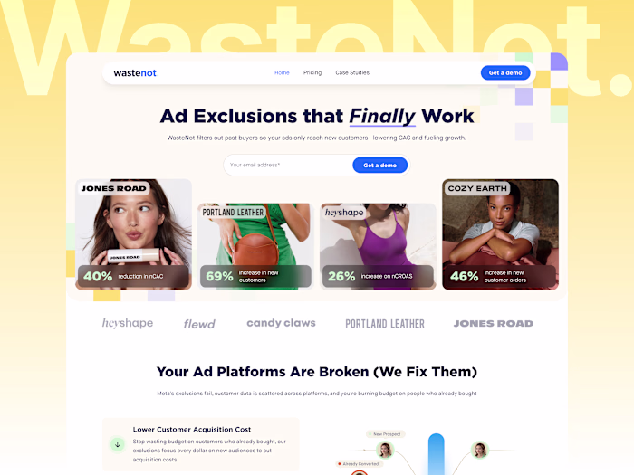 WasteNot Website Development: Figma to Framer