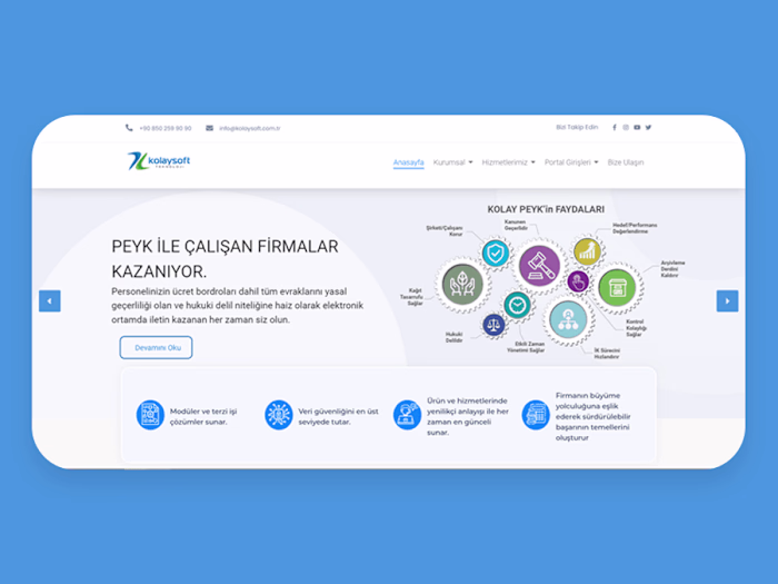 Kolaysoft Website Design