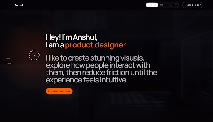 My Product Designer portfolio