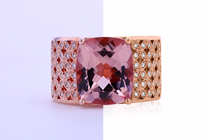 High-End Jewelry Retouching for TVON® Fine Jewelry