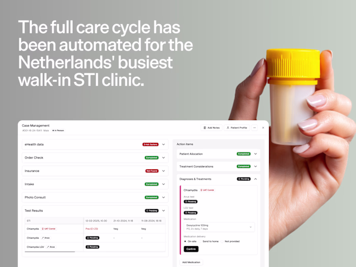 Automating Netherlands' busiest walk-in STI clinic.