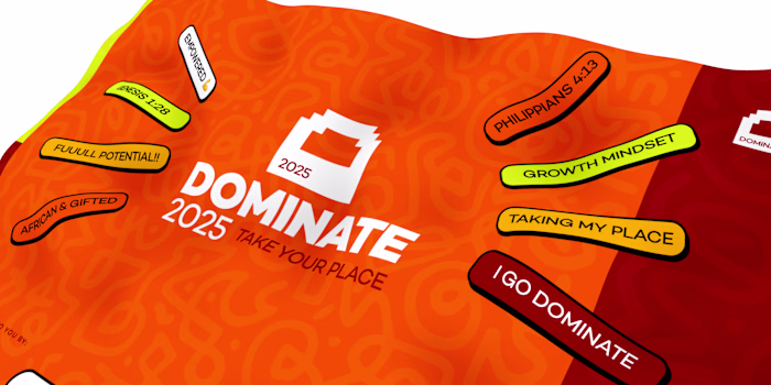 DOMINATE 2025 - Event Branding