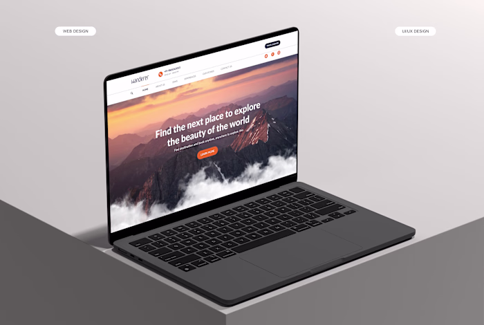 Travel Agency Website on Behance