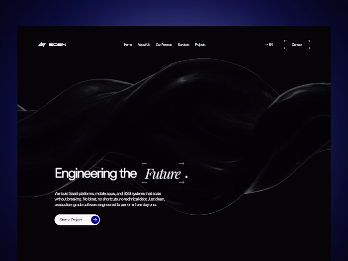 SDEN — Web Design & Framer Development