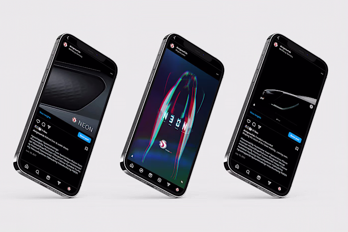 NEON future mobility teaser Full CGI :: Behance