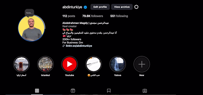 Instagram growth from 0 to 80K