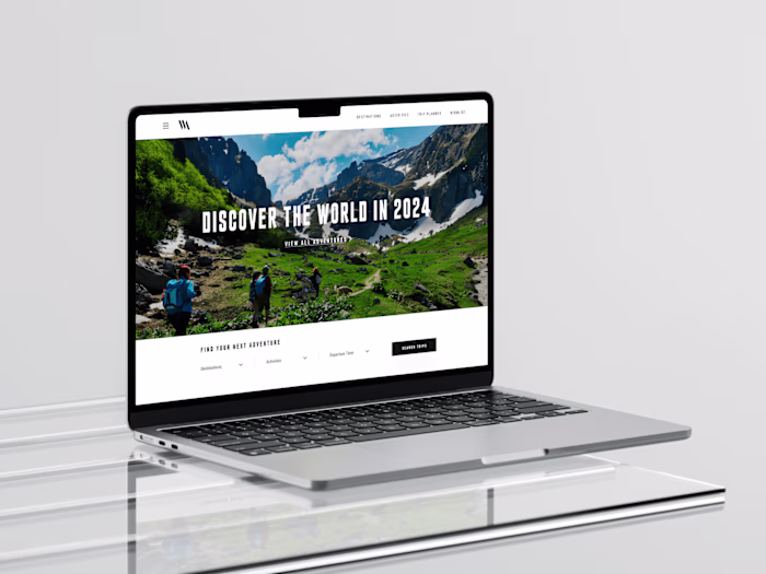 Wanderlust Adventures - Travel Booking Platform :: Behance