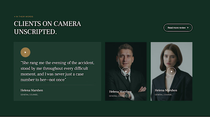 Turning Client Testimonials Into a