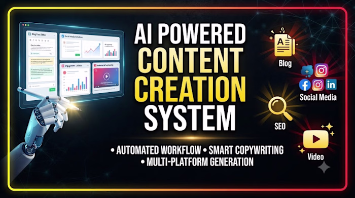 AI Powered Content Creation System