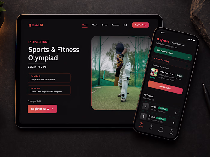 Khiladipro Website and Mobile App