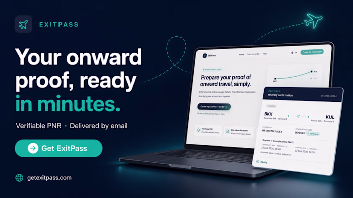ExitPass, application métier de travel tech