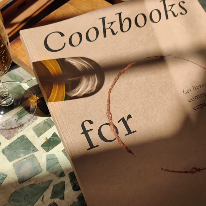Cookbooks for thoughts, cookbooks as a dialogue space