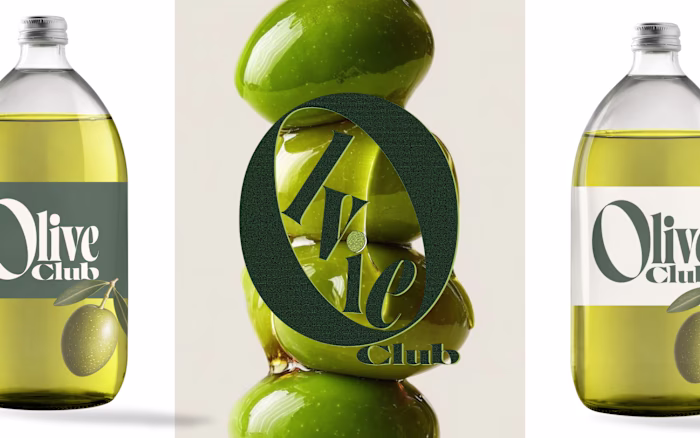 OLIVE CLUB Brand Visual Identity and Digital Experience