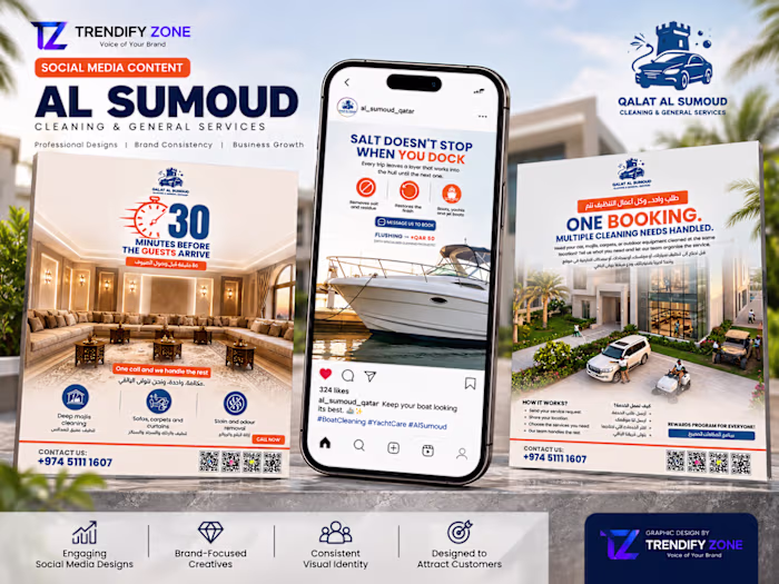 Complete Social Media Marketing for Al Sumoud