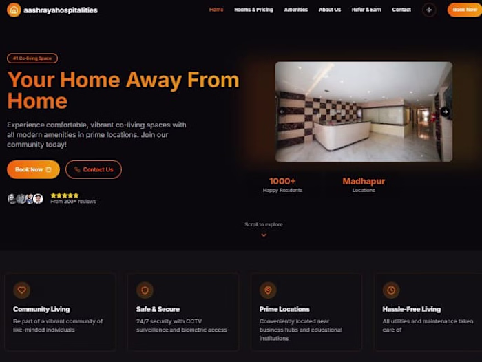 Aashraya Co-living | Your Home Away From Home