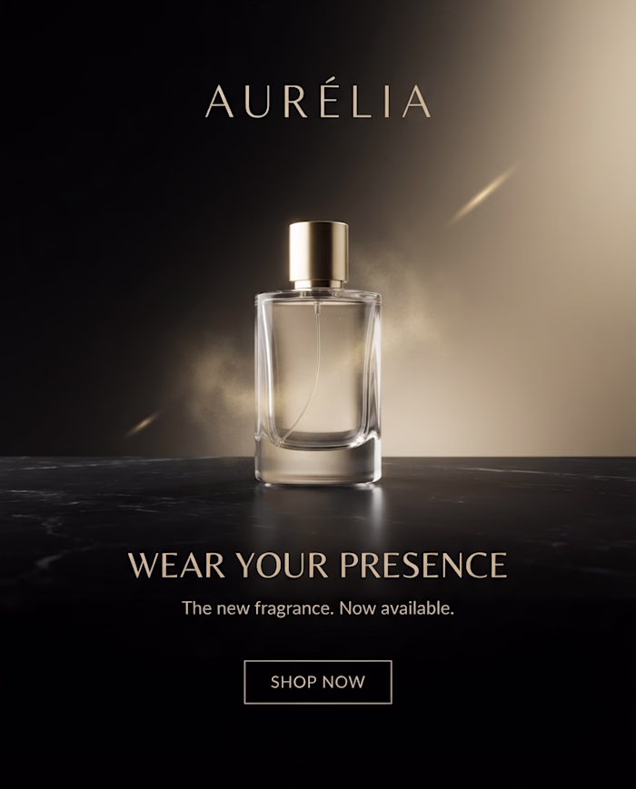 URÉLIA Luxury Fragrance Campaign