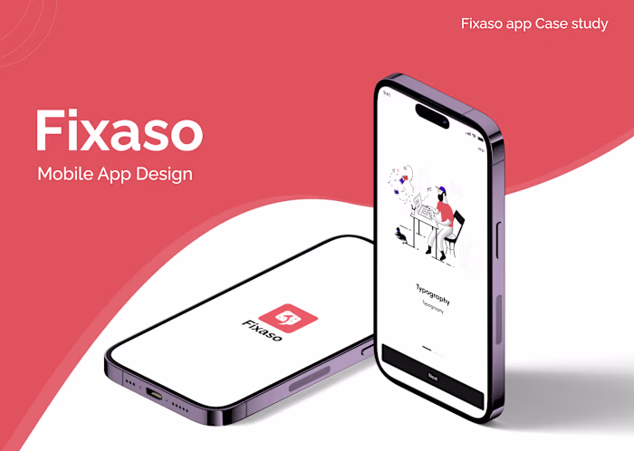 Fixaso Mobile App Design & Development