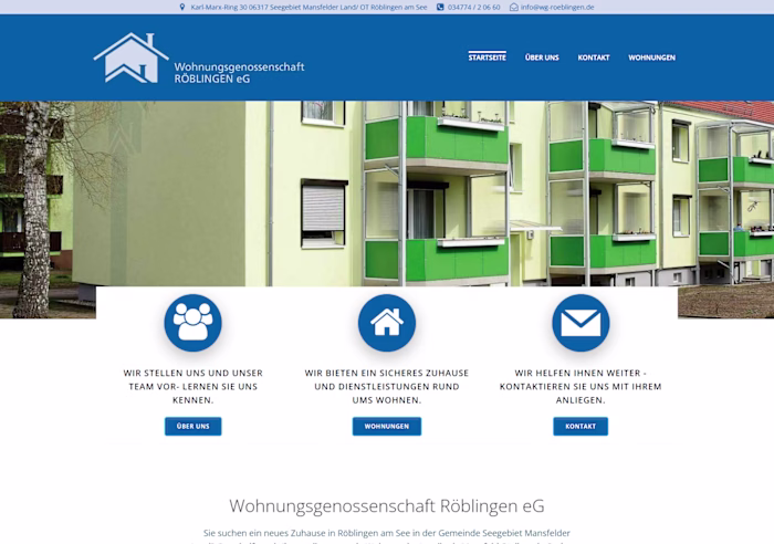 Website Redesign for a Housing Cooperative