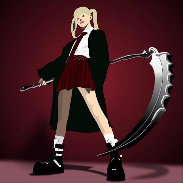 stylized character illustration 