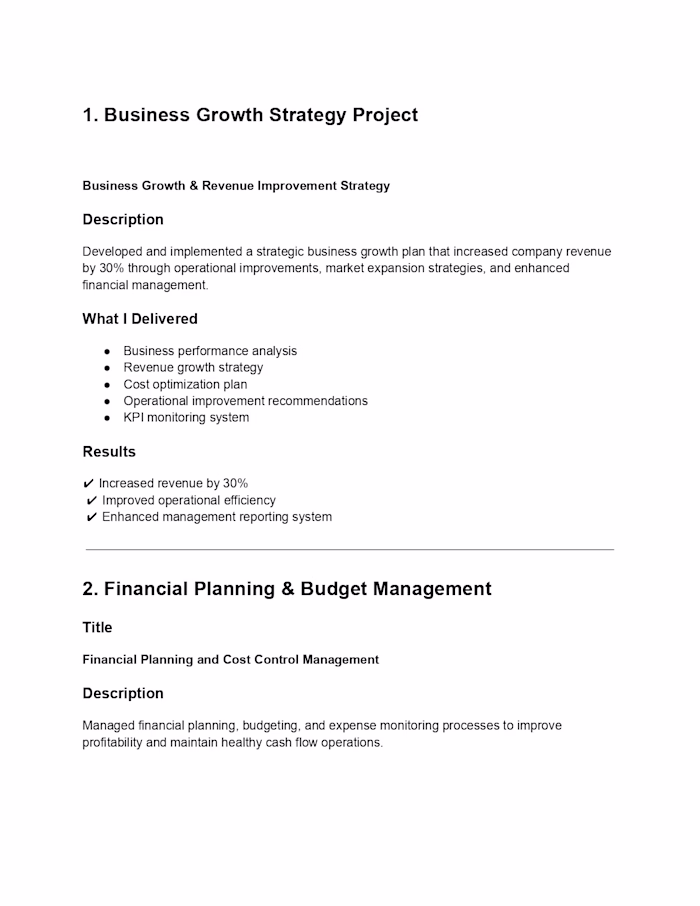 Business Growth Strategy
