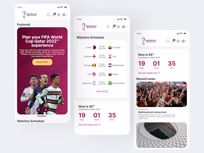 Mobile version for Fifa World Cup