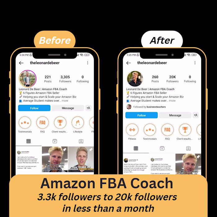 Scaled Leo from 3.3K → 20K Followers & 60+ Daily Leads