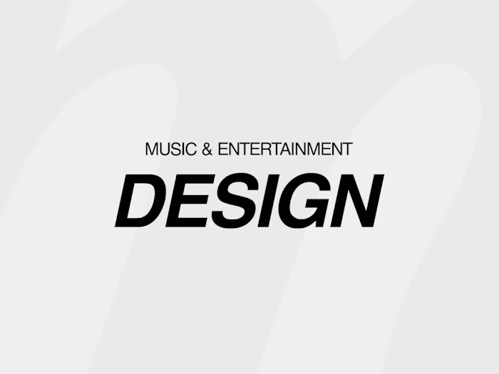 MUSIC & ENTERTAINMENT DESIGN
Visual design